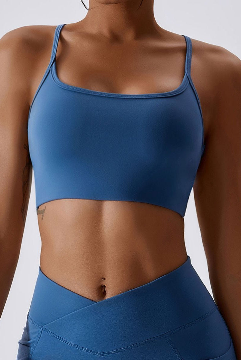 Cross Back Sports Bra - DEIDEIAP_ACTIVE