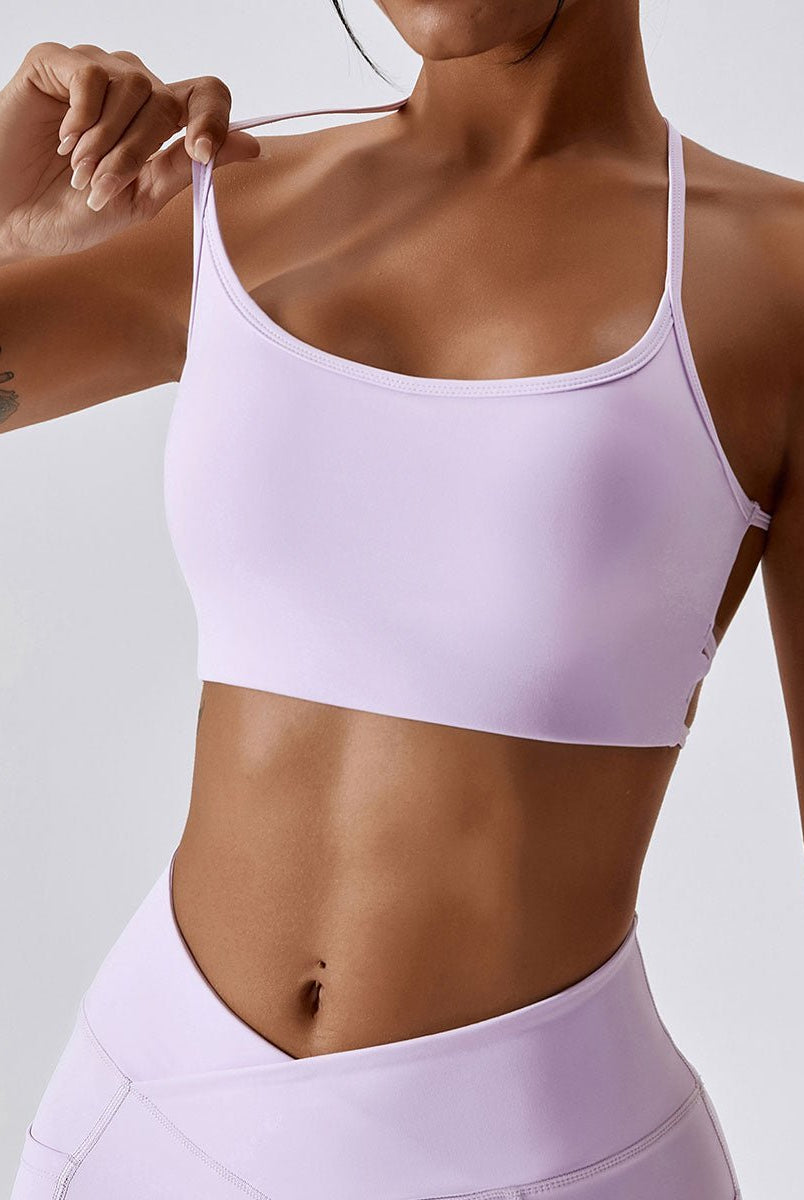 Cross Back Sports Bra - DEIDEIAP_ACTIVE