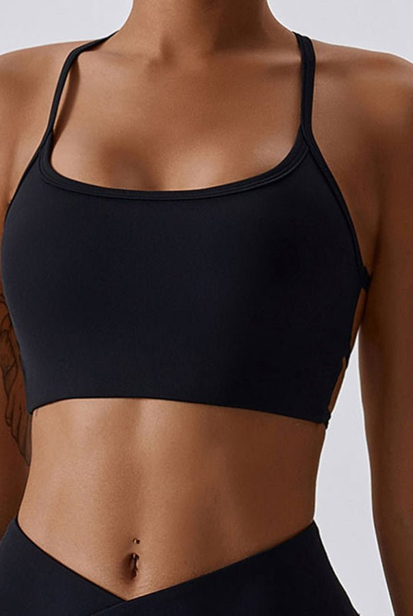 Cross Back Sports Bra - DEIDEIAP_ACTIVE