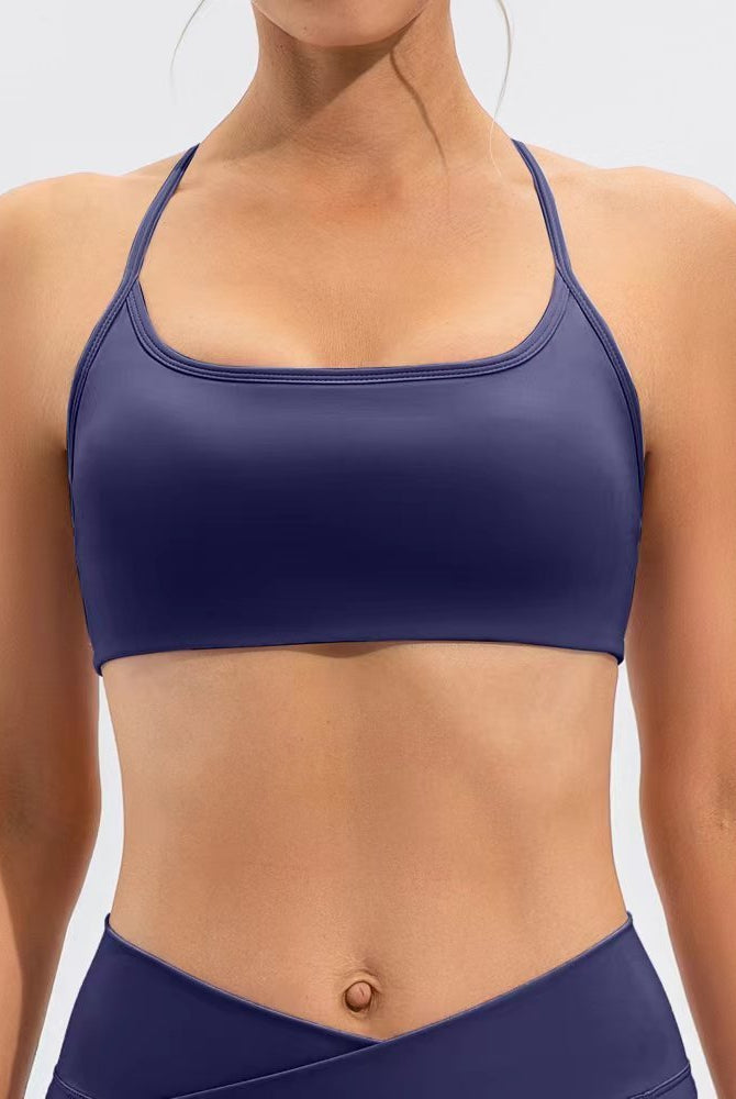 Cross Back Sports Bra - DEIDEIAP_ACTIVE