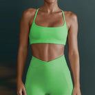 Cross Back Sports Bra - DEIDEIAP_ACTIVE