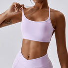 Cross Back Sports Bra - DEIDEIAP_ACTIVE