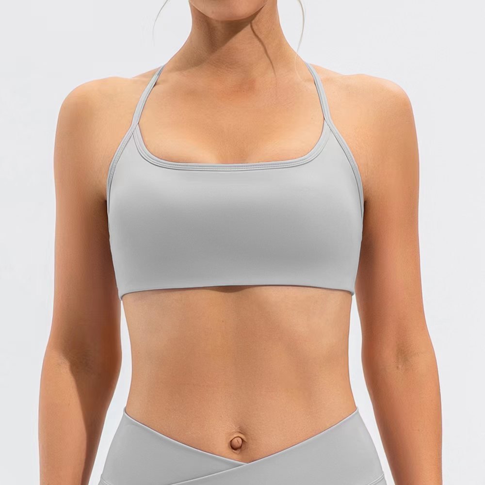 Cross Back Sports Bra - DEIDEIAP_ACTIVE