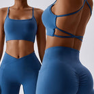 Cross Back Sports Bra - DEIDEIAP_ACTIVE